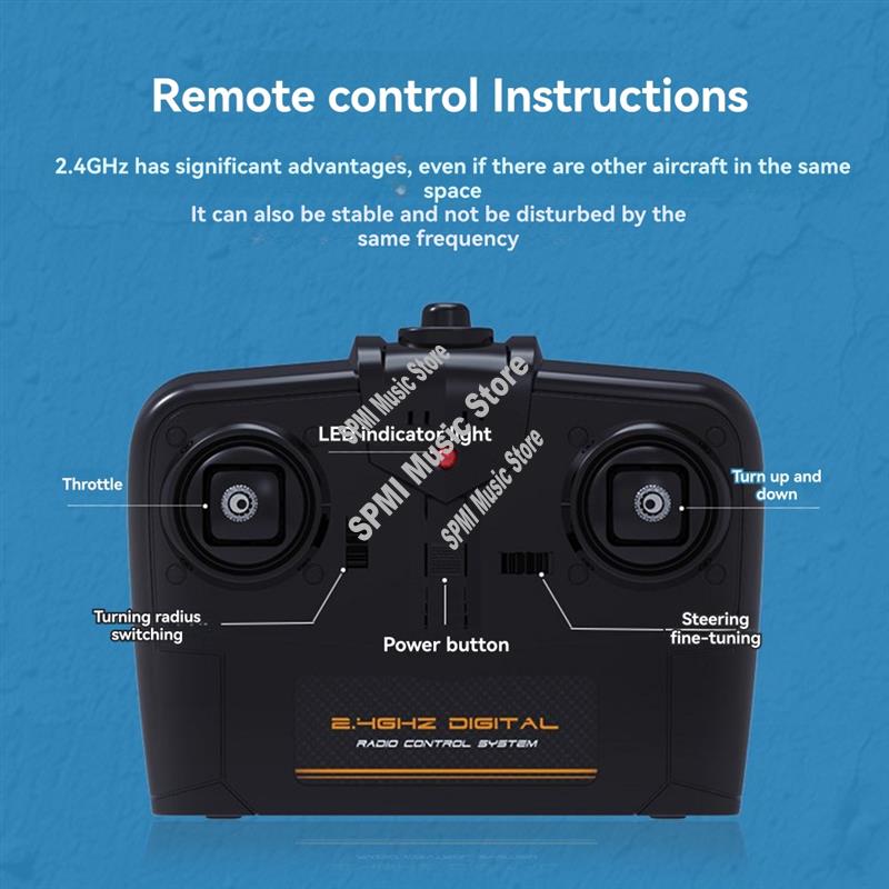 Rc Glider Foam Wing - เครื่องบินบังคับวิทยุแบบปีกตรึง RC Fighter 2.4G เครื่องบินทิ้งระเบิดโฟม EPP