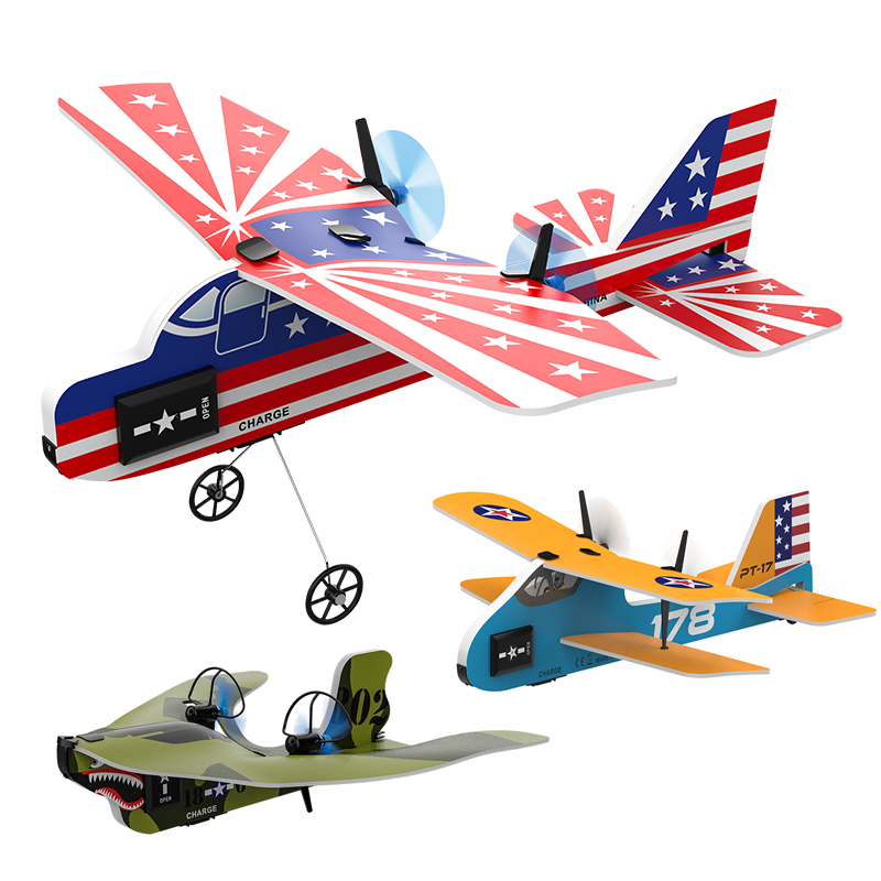 Rc Glider Foam Wing - Mini RC เครื่องบิน 2.4G 2CH FIXED