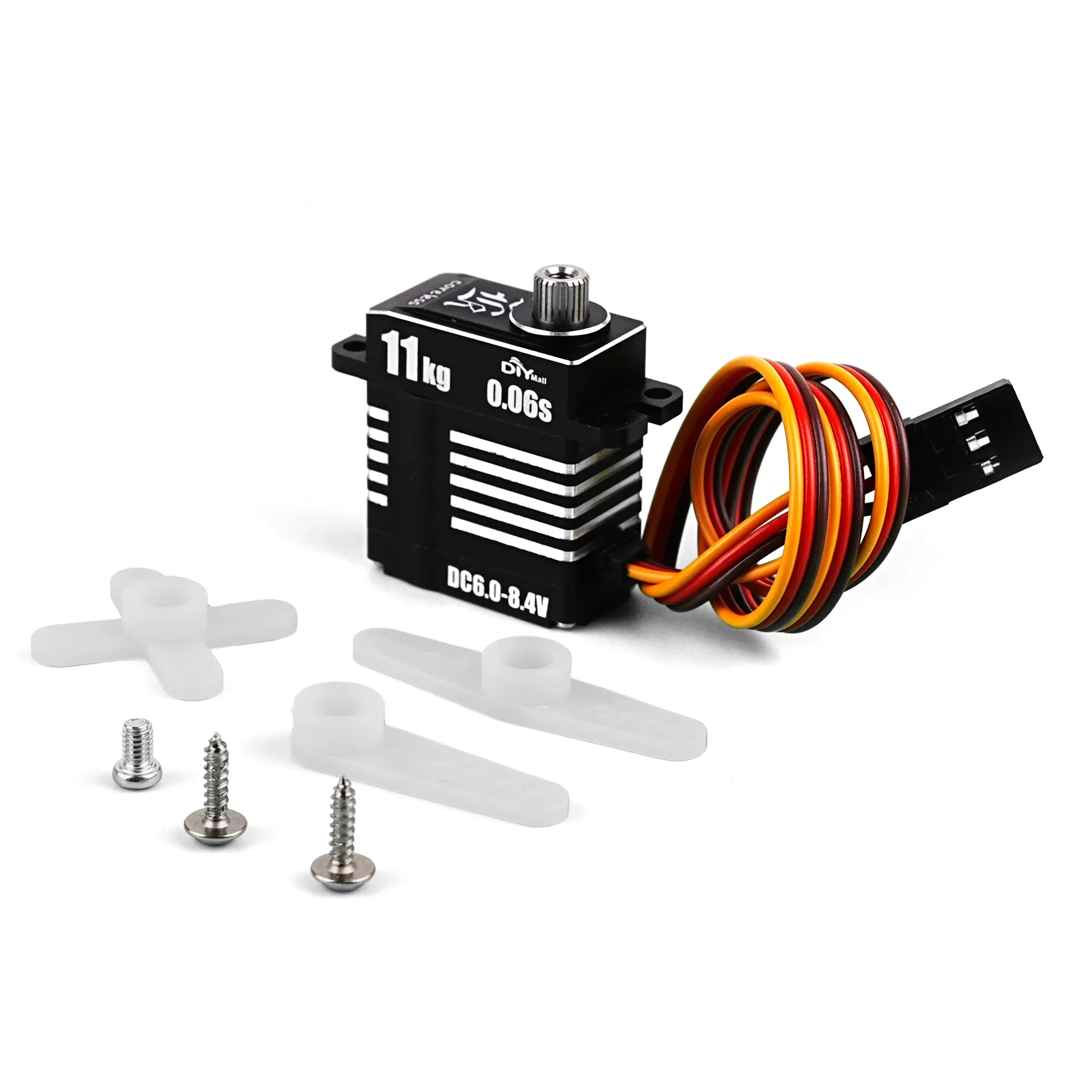 Micro 8.4V 0.06S 11KG Servo มอ - Servo Metal Gear บทวิจารณ์และราคา