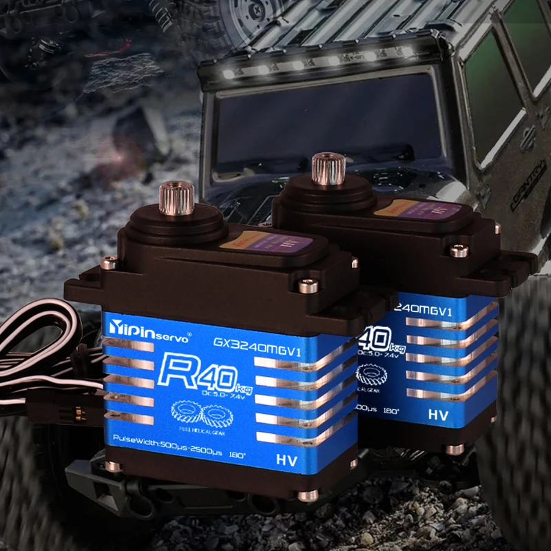 กันน้ํา IP68 RC Servo 40 กก.เห - Servo Metal Gear บทวิจารณ์และราคา