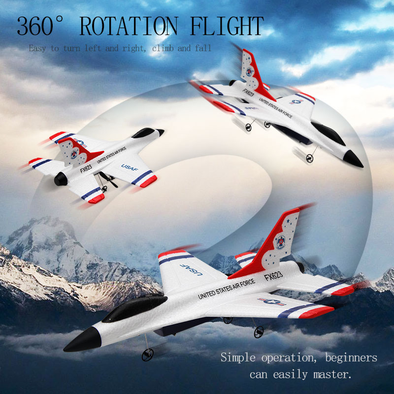 เครื่องบินรบสองช่อง2.4กรัมเครื - Rc Glider Foam Wing บทวิจารณ์และราคา