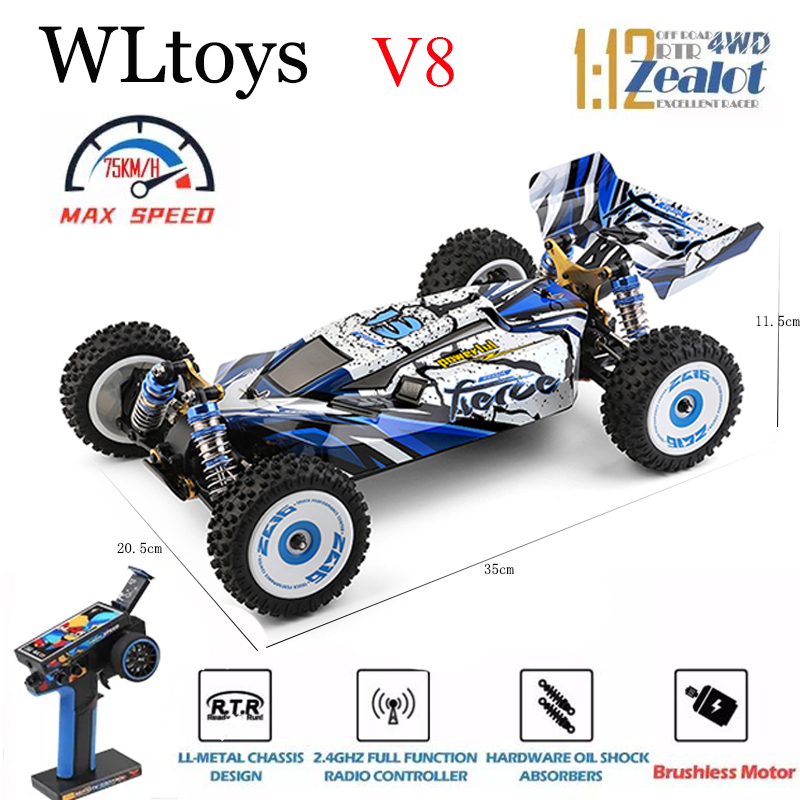 Wltoys mobil RC แข่ง124007ความ - Rc Hobby Grade Cars บทวิจารณ์และราคา