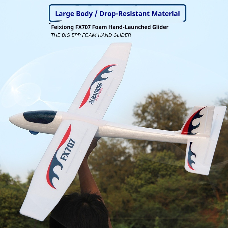 เครื่องร่อนปีกตรึง FX707 รุ่นอ - Rc Glider Foam Wing บทวิจารณ์และราคา