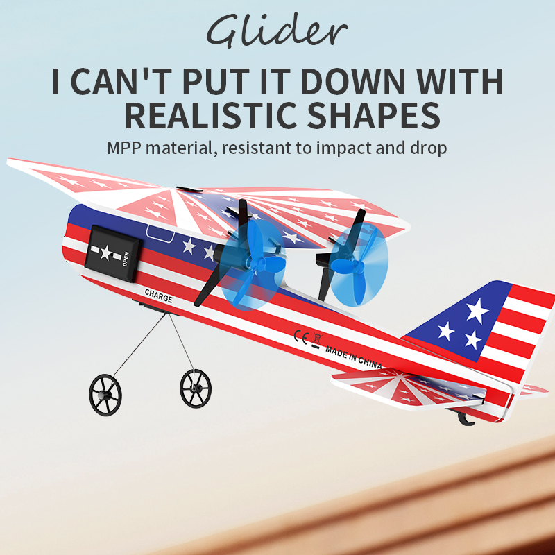 Mini RC เครื่องบิน 2.4G 2CH FI - Rc Glider Foam Wing บทวิจารณ์และราคา