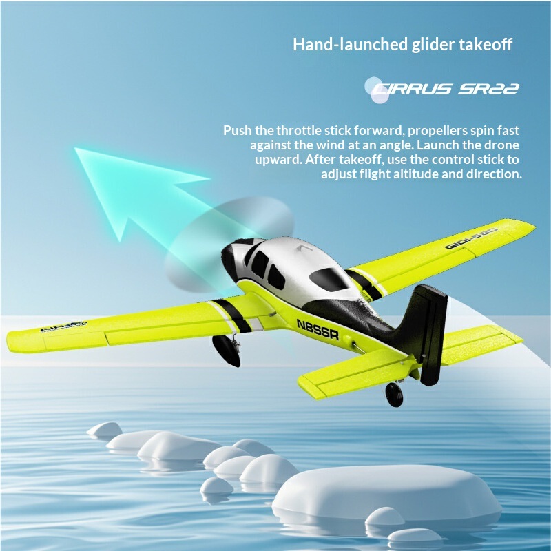 เครื่องบินบังคับวิทยุ QIDI580  - Rc Glider Foam Wing บทวิจารณ์และราคา